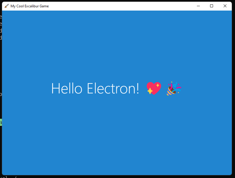 Electron Template Electron Template