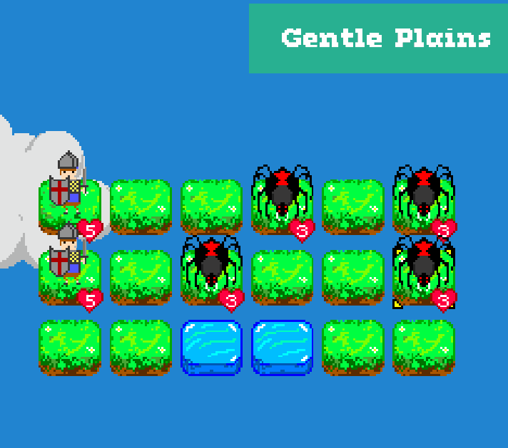 tiny tactics gameplay